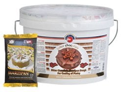 FO BİTTER ÇİKOLATALI MARZİPAN PASTA KAPLAMA HAMURU 7 KG