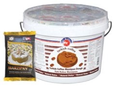 FO TÜRK KAHVELİ MARZİPAN PASTA KAPLAMA HAMURU 7 KG