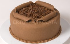 FO TÜRK KAHVELİ MARZİPAN PASTA KAPLAMA HAMURU 7 KG
