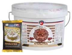 FO BİTTER ÇİKOLATALI MARZİPAN PASTA KAPLAMA HAMURU 1 KG