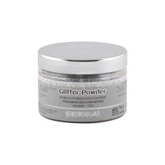 ŞEKER&SUGAR GLİTTER POWDER YENİLEBİLİR TOZ SİMLİ GIDA BOYASI GÜMÜŞ 20 GR
