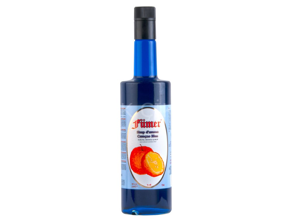 FÜMER TURUNÇ AROMALI SİROP D’AROME DE CURACAO BLUE 700 ML