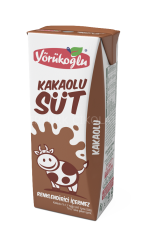YÖRÜKOĞLU YARIM YAĞLI KAKAOLU SÜT 6'LI 180 ML