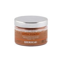 ŞEKER&SUGAR GLİTTER POWDER YENİLEBİLİR TOZ SİMLİ GIDA BOYASI BAKIR 20 GR
