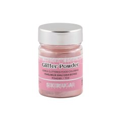 ŞEKER&SUGAR GLİTTER POWDER YENİLEBİLİR TOZ SİMLİ GIDA BOYASI PEMBE 10 GR