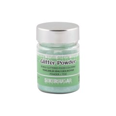 ŞEKER&SUGAR GLİTTER POWDER YENİLEBİLİR TOZ SİMLİ GIDA BOYASI YEŞİL 10 GR