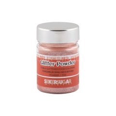 ŞEKER&SUGAR GLİTTER POWDER YENİLEBİLİR TOZ SİMLİ GIDA BOYASI KIRMIZI 10 GR