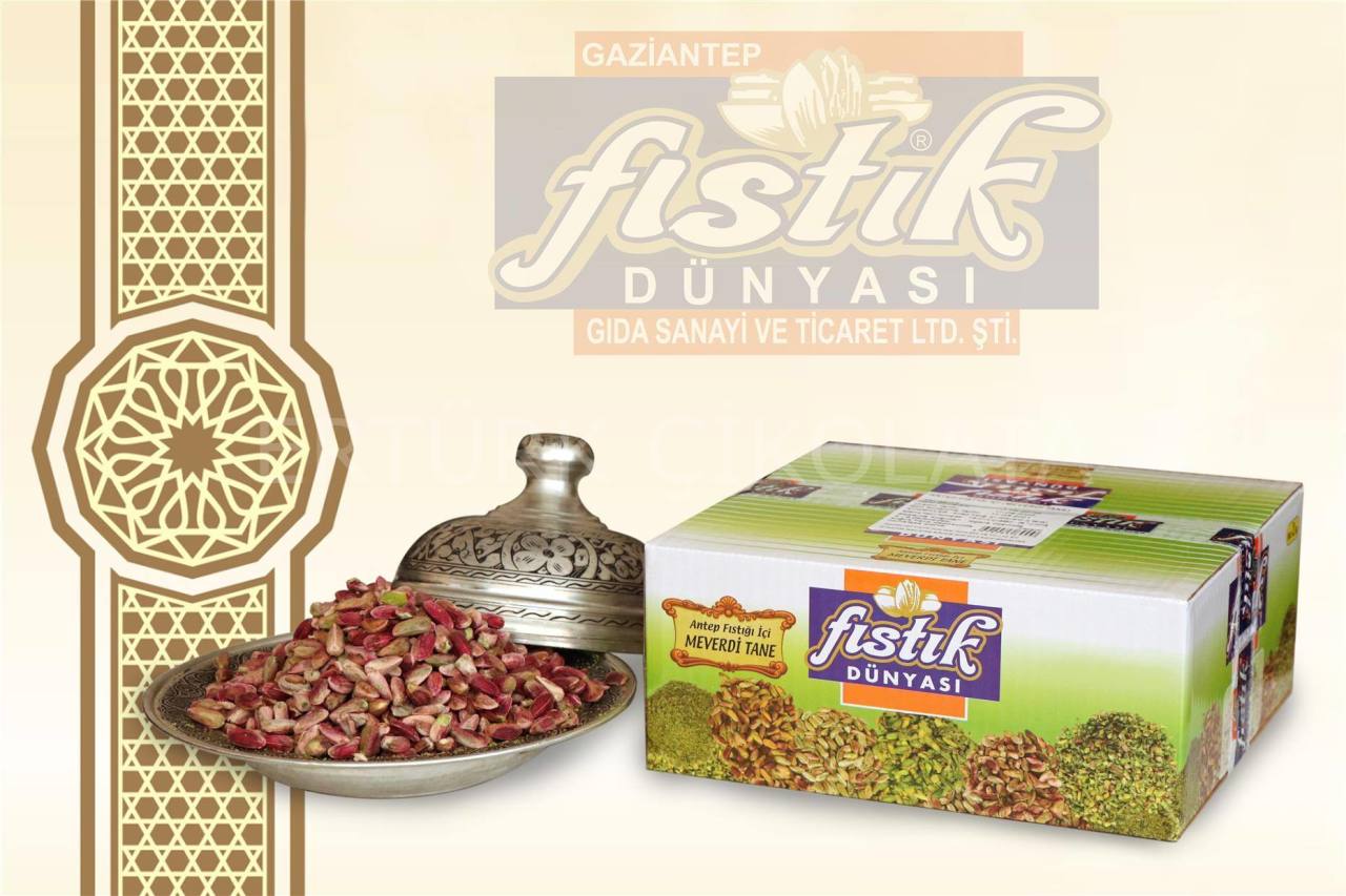 FISTIK DÜNYASI ANTEP FISTIĞI İÇİ MEVERDİ TANE 1 KG