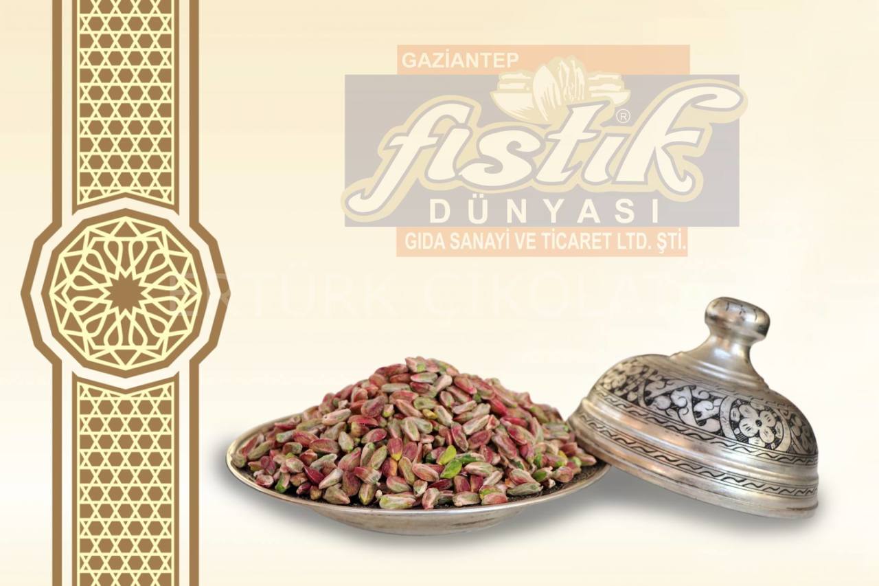 FISTIK DÜNYASI ANTEP FISTIĞI İÇİ BOZDAN SEÇME BOZ İÇ 1 KG
