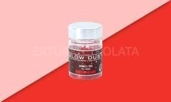 ŞEKER&SUGAR GLOW DUST YENİLEBİLİR KIRMIZI PUL SİM BOYA 7 GR