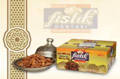 FISTIK DÜNYASI BADEM İÇİ ZARLI TANE (ÇİĞ) 1 KG
