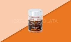 ŞEKER&SUGAR GLOW DUST YENİLEBİLİR TURUNCU PUL SİM BOYA 7 GR