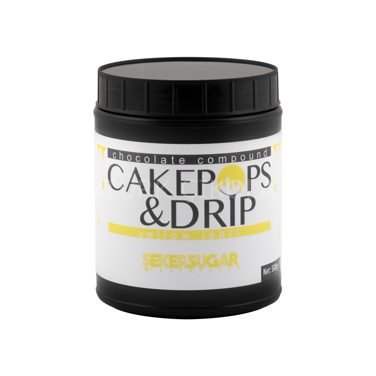 ŞEKER&SUGAR CAKEPOPS DRİP ÇİKOLATA SARI 500 GR