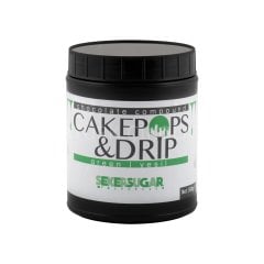 ŞEKER&SUGAR CAKEPOPS DRİP ÇİKOLATA YEŞİL 500 GR