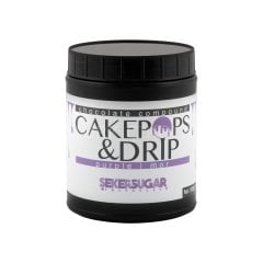 ŞEKER&SUGAR CAKEPOPS DRİP ÇİKOLATA MOR 500 GR