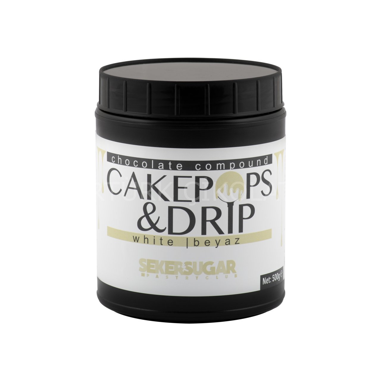 ŞEKER&SUGAR CAKEPOPS DRİP ÇİKOLATA BEYAZ 500 GR