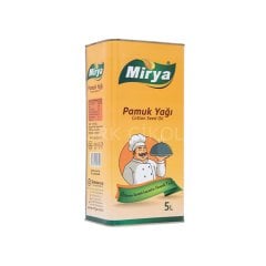 MİRYA PAMUK YAĞI TENEKE 5 LT