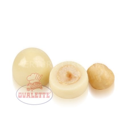 OVALETTE BEYAZ ÇİKOLATALI FINDIK DRAJE 1 KG