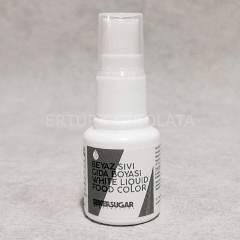 ŞEKER&SUGAR BEYAZ SIVI GIDA BOYASI 20 ML