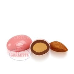OVALETTE PEMBE RENKLİ BADEM DRAJE 1 KG