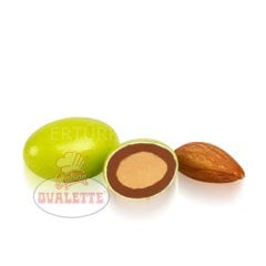 OVALETTE YEŞİL RENKLİ BADEM DRAJE 1 KG