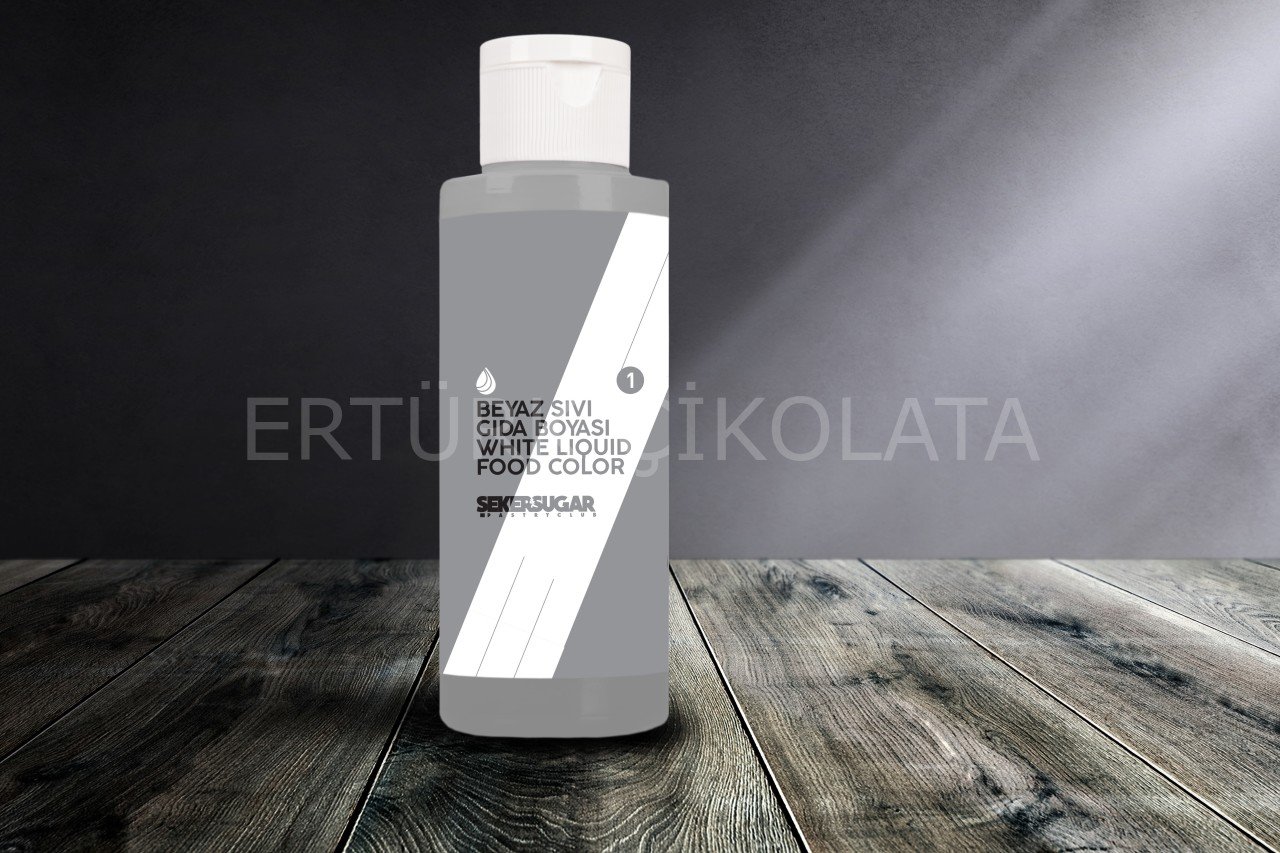 ŞEKER&SUGAR BEYAZ SIVI GIDA BOYASI 120 ML