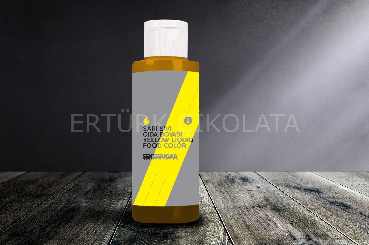 ŞEKER&SUGAR SARI SIVI GIDA BOYASI 120 ML