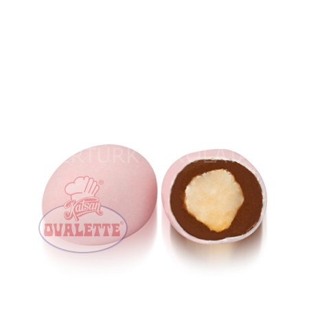 OVALETTE SOFT PEMBE FINDIK DRAJE 1 KG