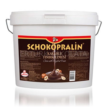 SCHOKOPRALİN KAKAOLU FINDIK EZMESİ 20 KG
