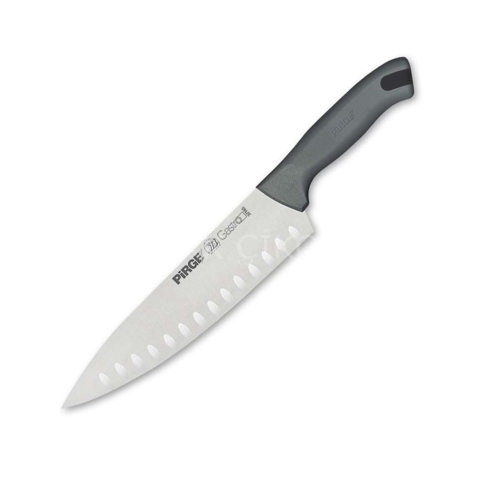 PİRGE GASTRO ŞEF BIÇAĞI OLUKLU 23 CM