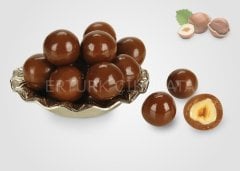ERTÜRK ÇİKOLATA SÜTLÜ PİKOLA FINDIK KAPLAMA EKSTRA 1000 GR