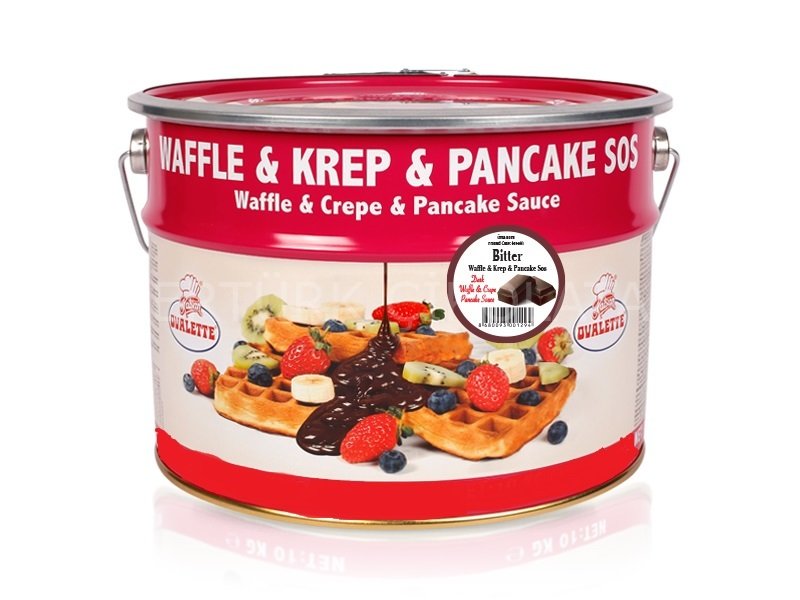 OVALETTE BİTTER WAFFLE&KREP SOS 6 KG