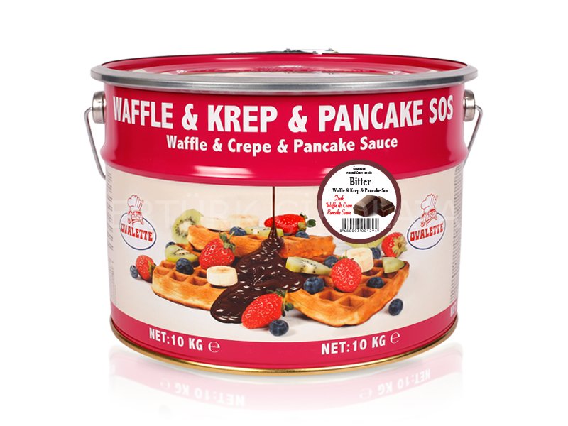 OVALETTE BİTTER WAFFLE&KREP SOS 10 KG