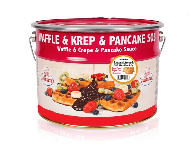 OVALETTE KARAMEL AROMALI WAFFLE&KREP SOS 6 KG