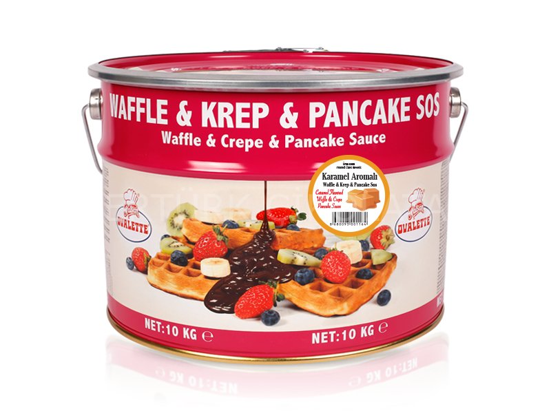 OVALETTE KARAMEL AROMALI WAFFLE&KREP SOS 10 KG