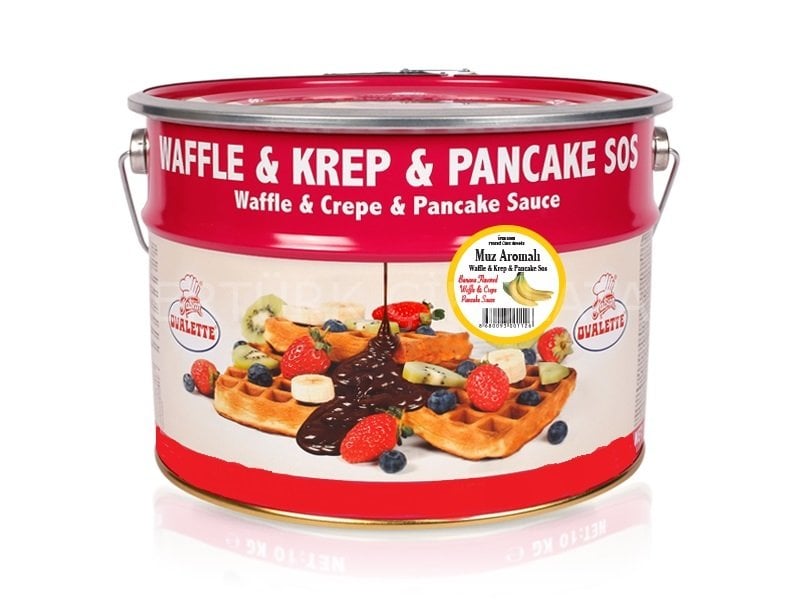 OVALETTE MUZ AROMALI WAFFLE&KREP SOS 6 KG