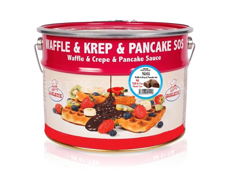 OVALETTE SÜTLÜ WAFFLE&KREP SOS 6 KG