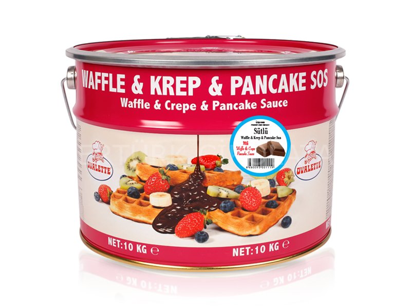 OVALETTE SÜTLÜ WAFFLE&KREP SOS 10 KG