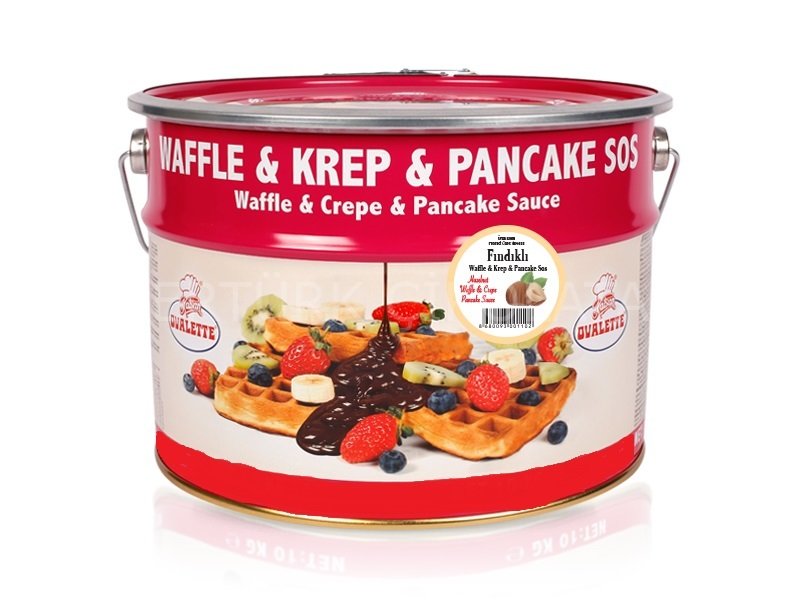 OVALETTE FINDIKLI WAFFLE&KREP SOS 6 KG