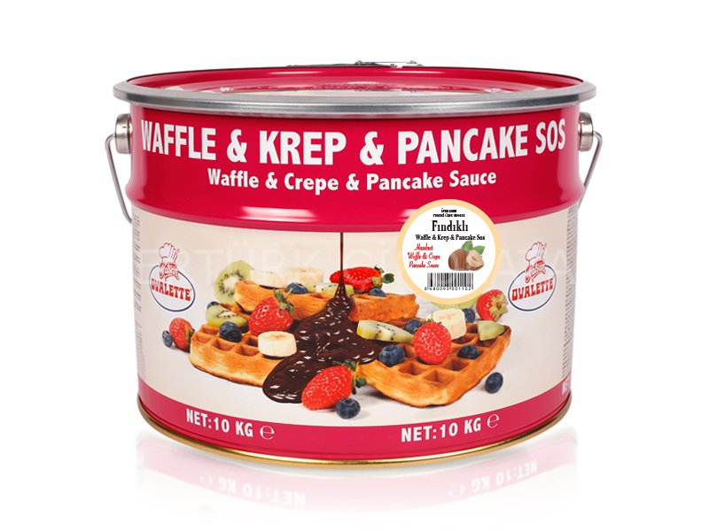 OVALETTE FINDIKLI WAFFLE&KREP SOS 10 KG