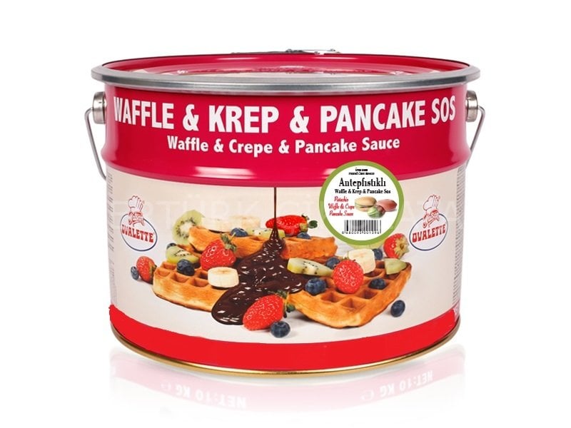 OVALETTE ANTEP FISTIKLI WAFFLE&KREP SOS 6 KG