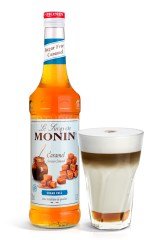 MONİN ŞEKERSİZ KARAMEL ŞURUBU 700 ML