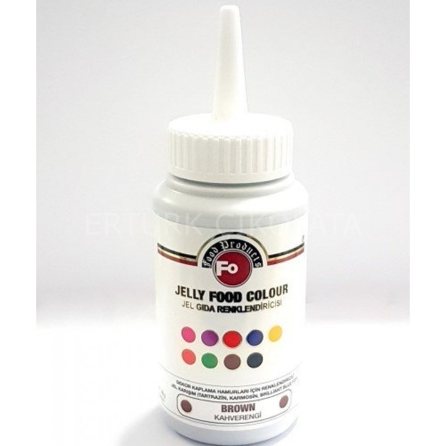 FO KAHVERENGİ JEL GIDA RENKLENDİRİCİSİ 160 GR