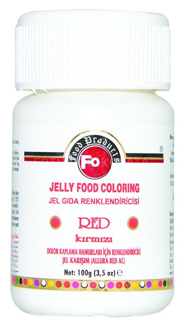 FO KIRMIZI JEL GIDA RENKLENDİRİCİSİ 100 GR