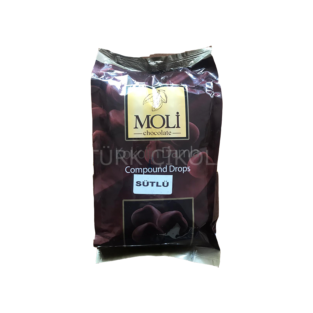 MOLİ SÜTLÜ DAMLA ÇİKOLATA KOKOLİN 1 KG