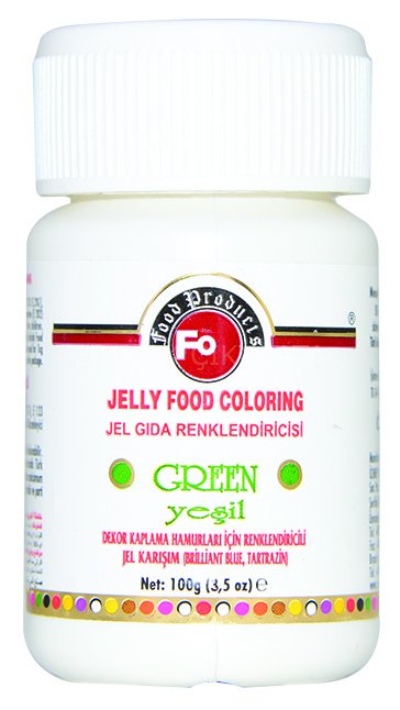 FO YEŞİL JEL GIDA RENKLENDİRİCİSİ 100 GR