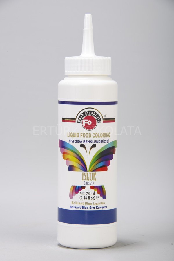 FO MAVİ SIVI GIDA RENKLENDİRİCİSİ 280 ML