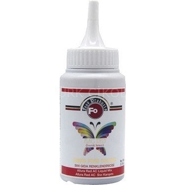 FO BAYRAK KIRMIZI SIVI GIDA RENKLENDİRİCİSİ 150 ML