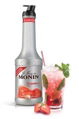MONİN ÇİLEK PÜRESİ 1000 ML