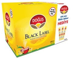 DOĞUŞ BLACK LABEL BARDAK POŞET ÇAY 500'LÜ